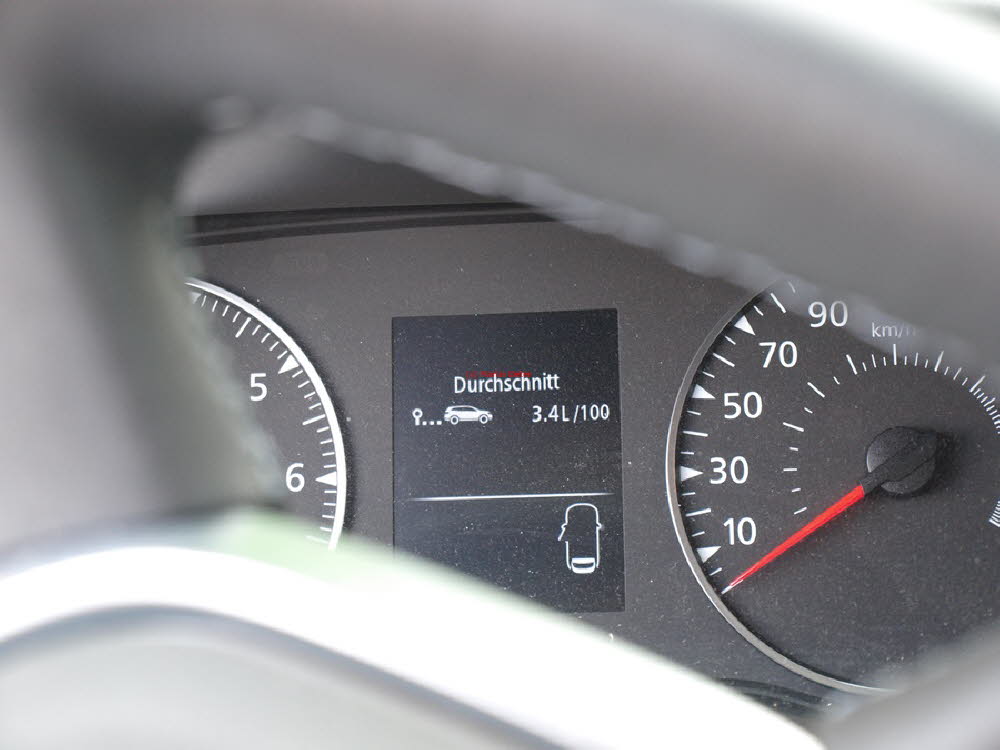 Tja, Urlaub hei�t auch, dass ich ganz entspannt fahre (Details: Dacia Duster, 250 km im Urlaub gefahren)